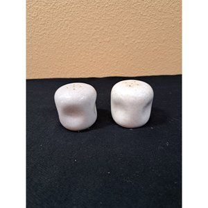 Russel Wright Salt and Pepper Shakers Gray Mid-Century Modern Steubenville
